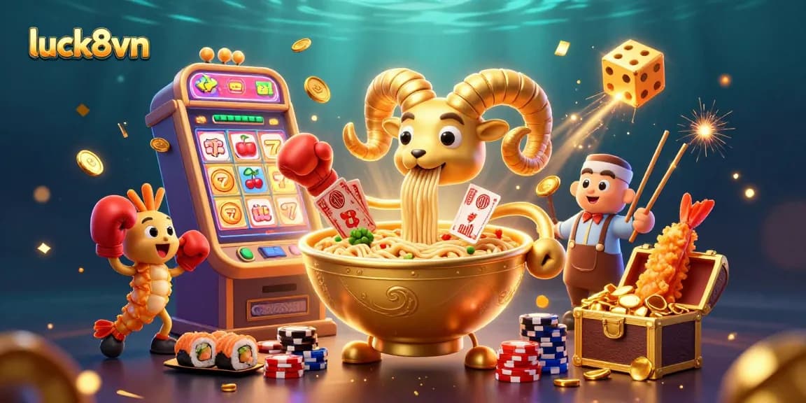 Luck8vn showcases an exciting online gaming environment with dynamic casino elements.
