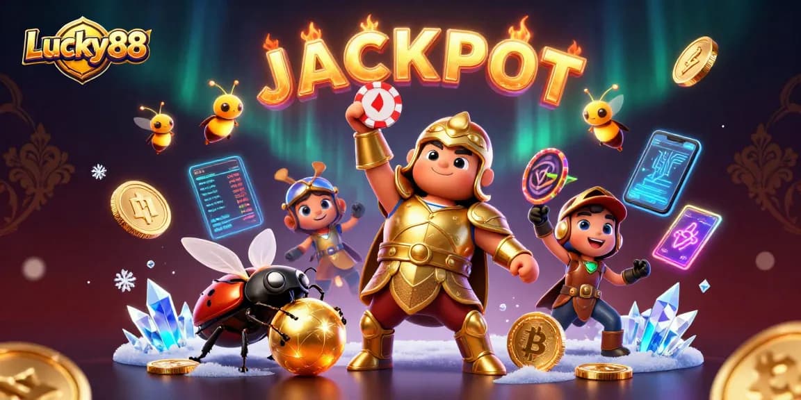 Join Lucky88 for a thrilling gaming experience with vibrant characters and towering wins!