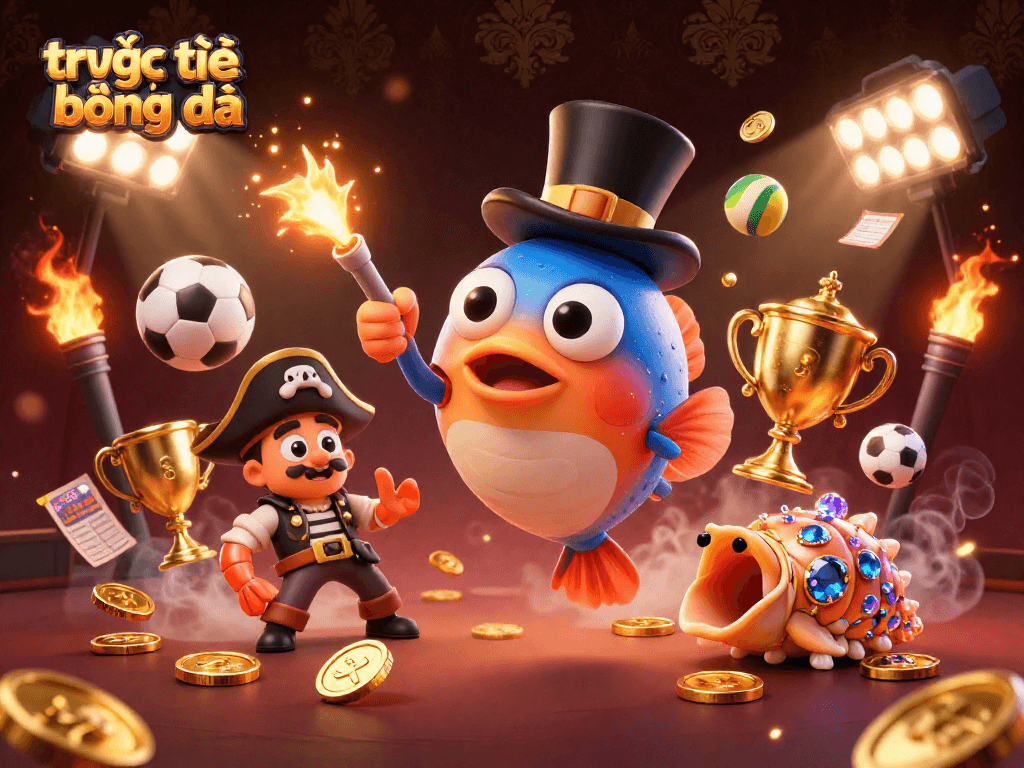 Capture exciting trực tiếp bóng đá moments with thrilling sports betting elements and engaging characters.