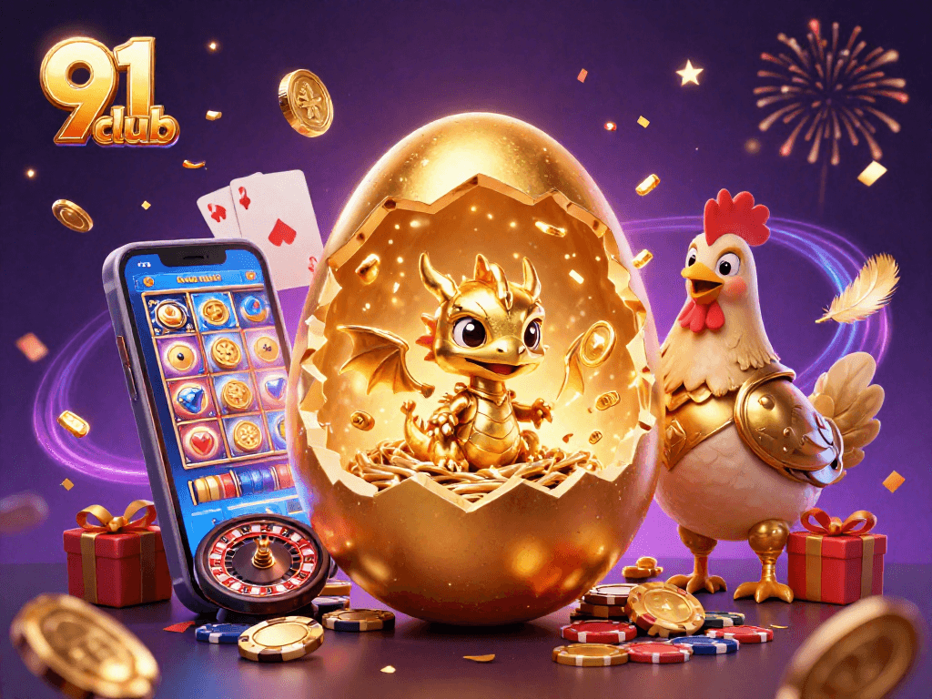 Join the 91 club for an exciting gaming experience highlighted by vibrant slot games and golden prizes.