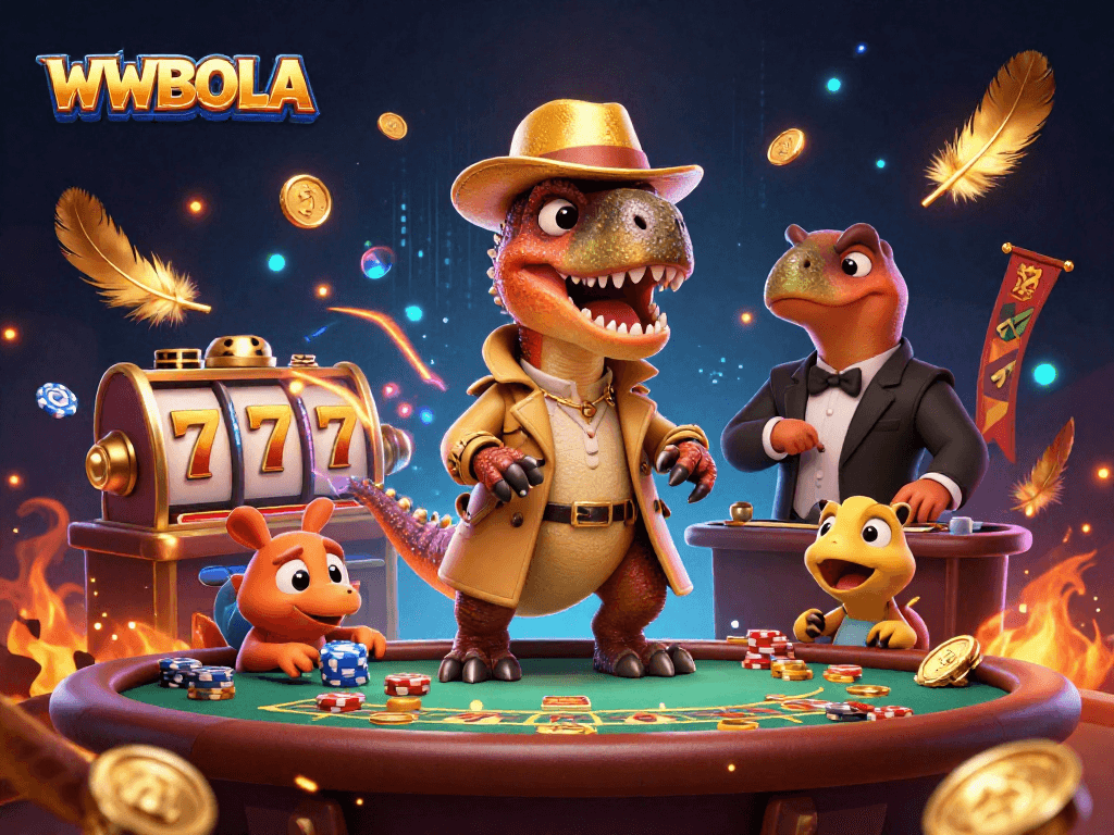 Nikmati permainan slot terbaik di WWBOLA dengan grafis 3D yang menakjubkan dan elemen kasino yang dinamis.