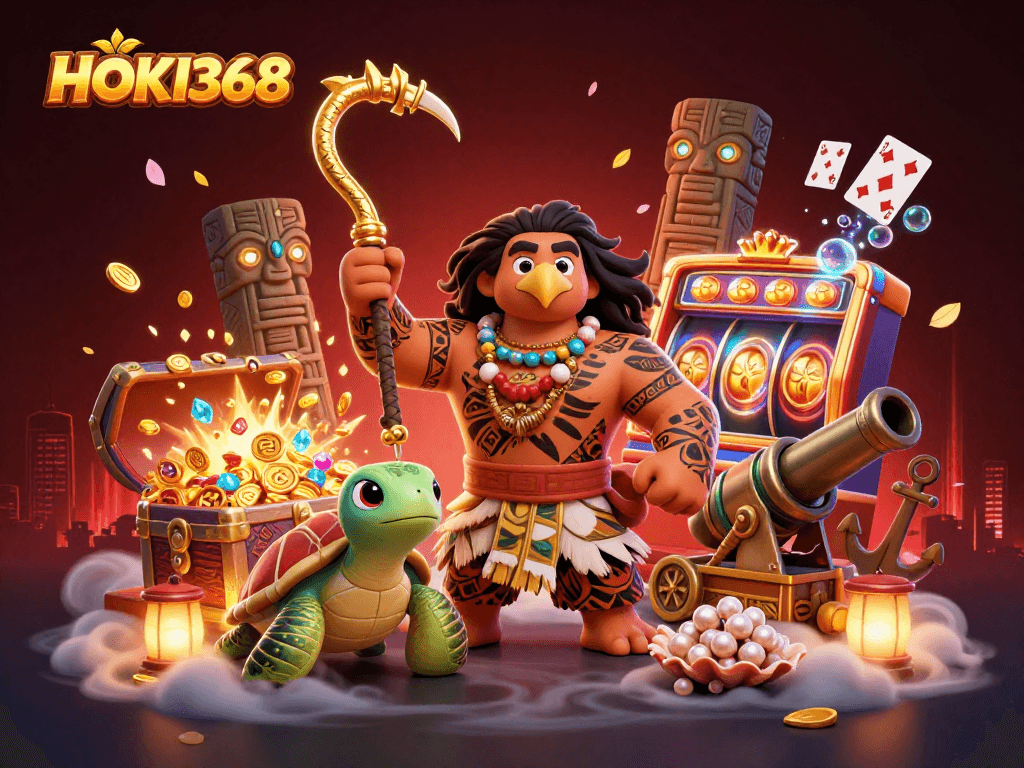 Engage with thrilling gameplay at HOKI368 while discovering vibrant underwater treasures and dynamic slot elements.