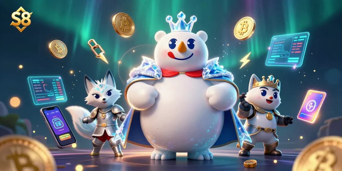 S8 players win exciting rewards with a vibrant casino-themed adventure in this hyper-detailed illustration.