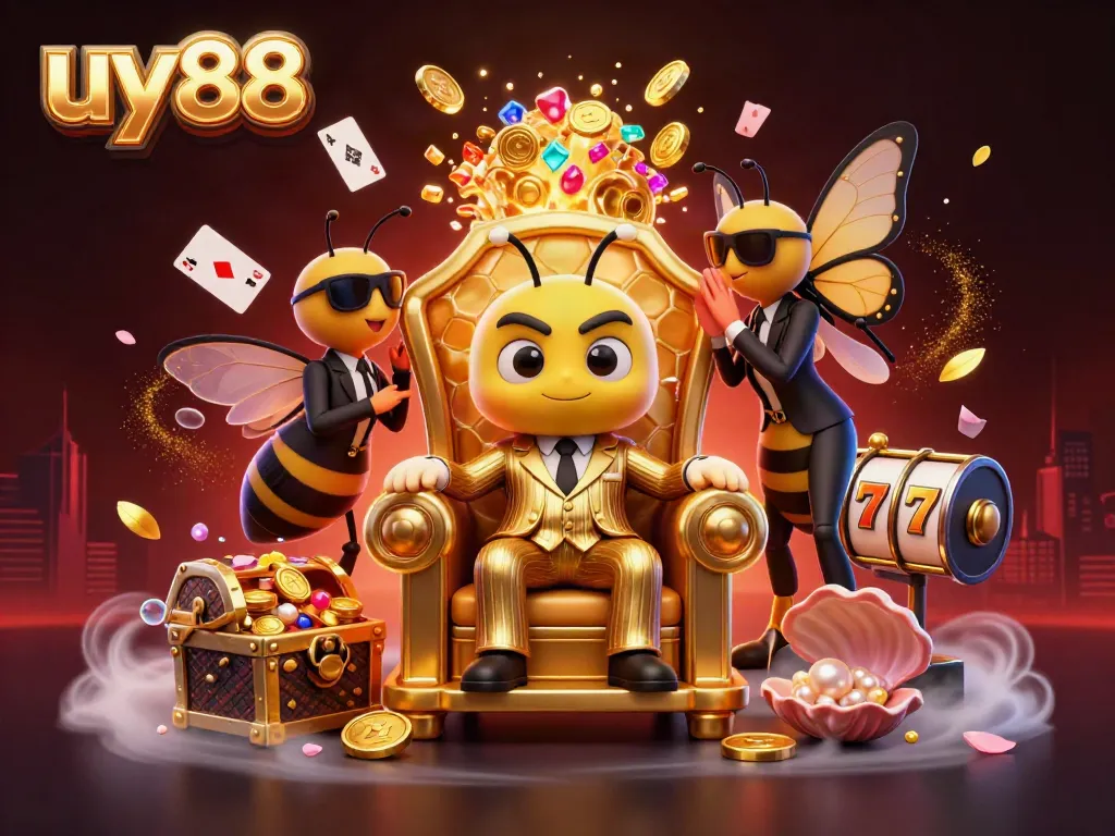 Experience the thrilling action of uy88 with stylish casino games and vibrant characters.