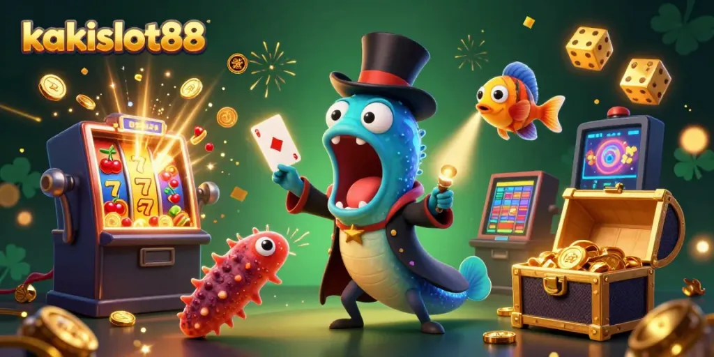 Mainkan slot di kakislot88 dengan slot mesin kaya bonus dan aksi spektakuler