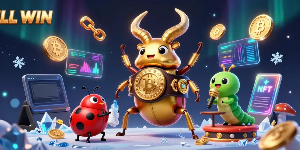 Engage in thrilling casino action with LL WIN as the giant beetle dominates the ring.