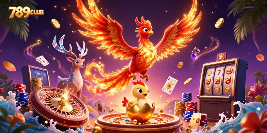 Activate winning strategies at 789CLUB with vibrant gaming elements and dynamic 3D characters.