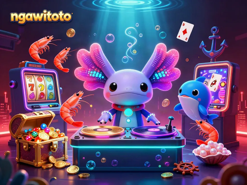 Permainan kasino menarik di dunia bawah laut, ngawitoto memimpin pesta dengan musik dan jackpot.