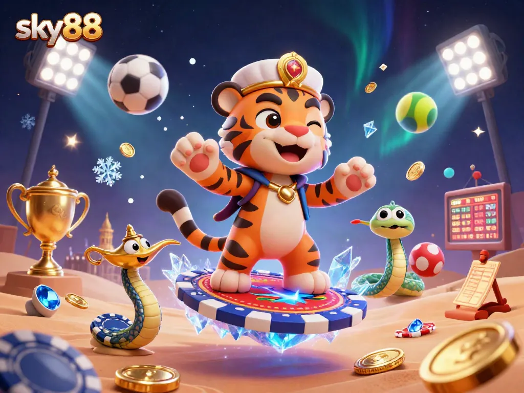 Experience thrilling gameplay at sky88 with casino excitement and vibrant visuals.