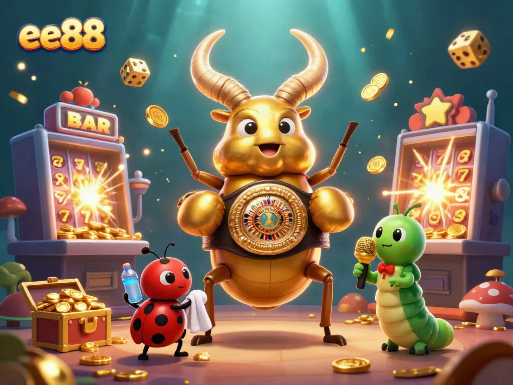 Engage in thrilling casino excitement with ee88’s animated 3D characters and vibrant jackpot elements.