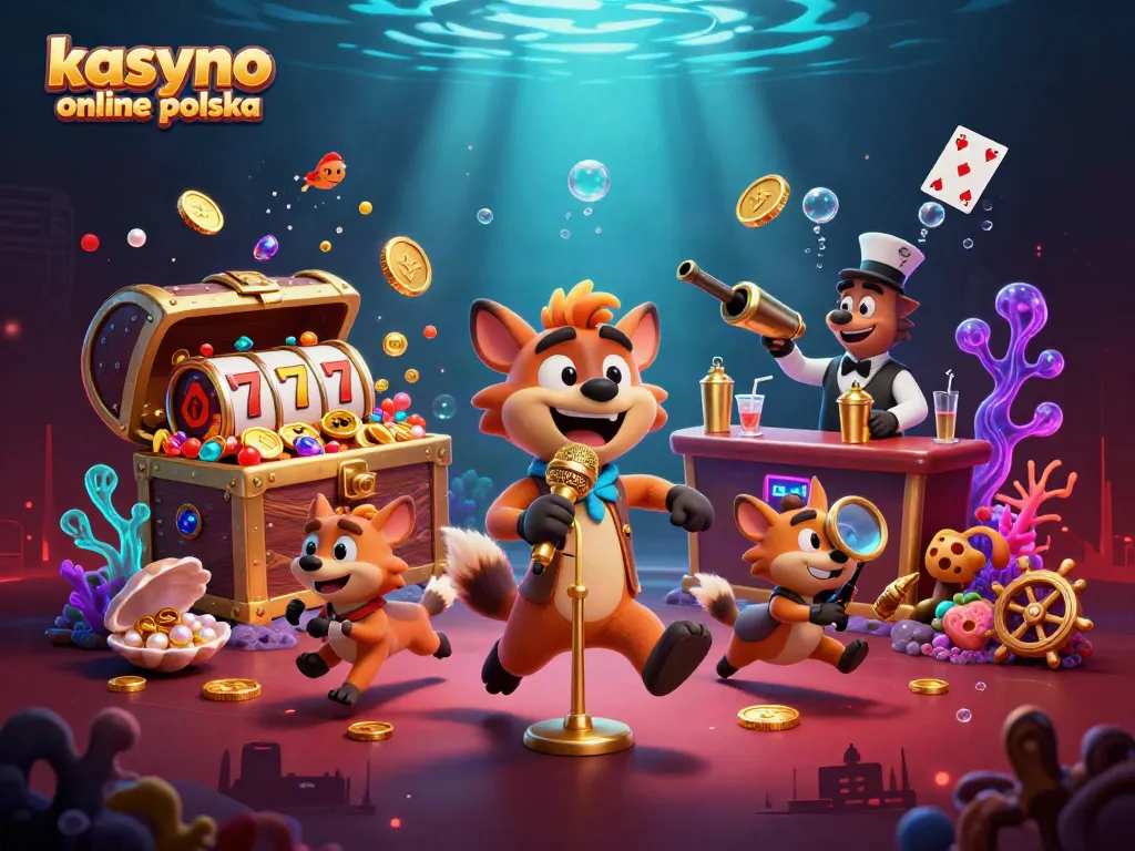 Experience thrilling gaming at kasyno online polska with vibrant characters and explosive casino action.