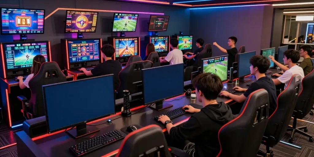 Experience H19's online gaming world with players enjoying live casino and sports betting at https://h19gene.com/ in an exciting, modern setup.