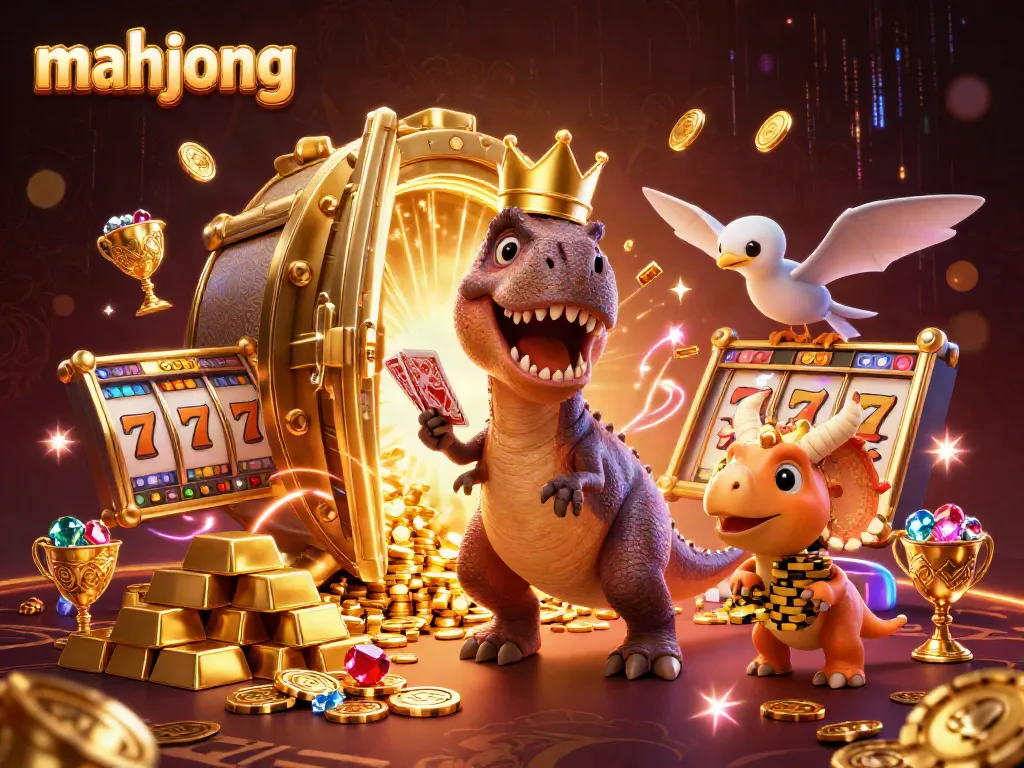Rasakan keseruan permainan mahjong dengan karakter lucu dan elemen kasino yang memikat.