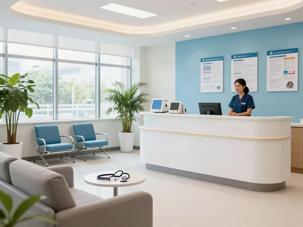 Link slot highlights quality patient care in a modern healthcare environment, featuring medical services and friendly healthcare providers.