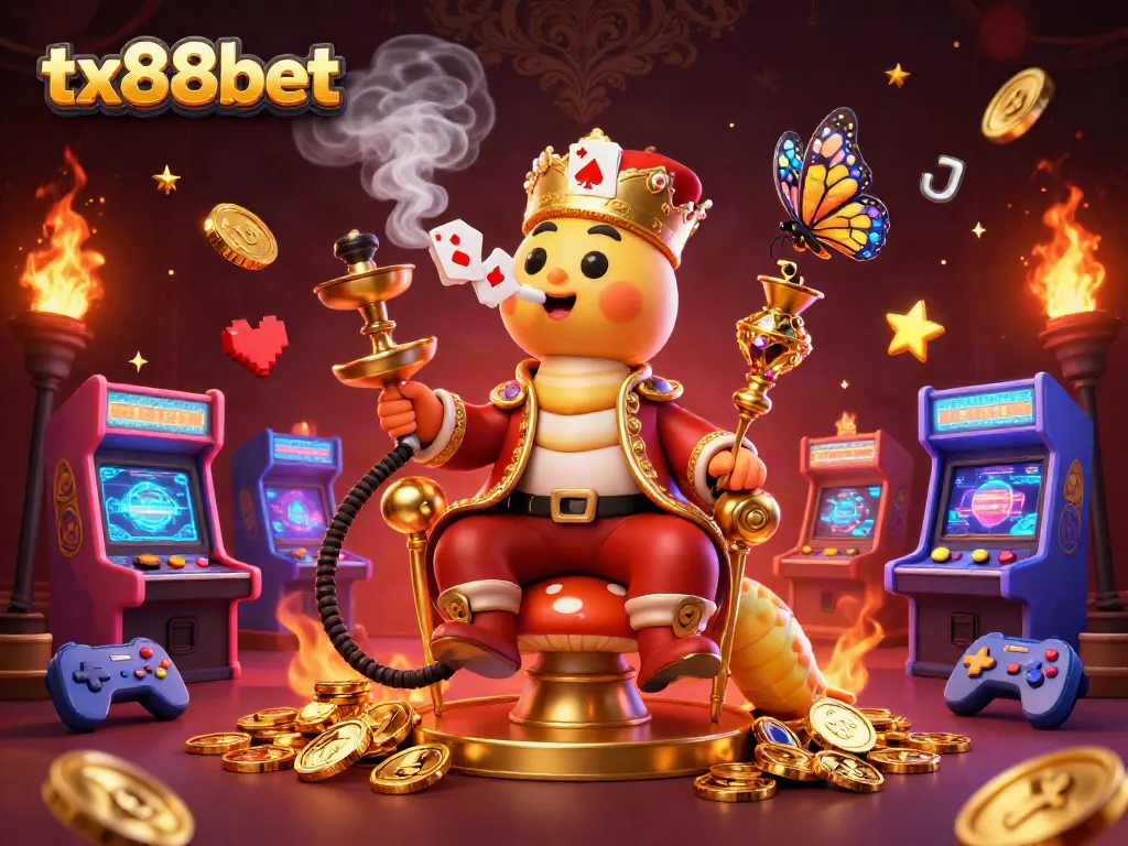 Experience thrilling gaming action at tx88bet with vibrant characters and dynamic casino elements.