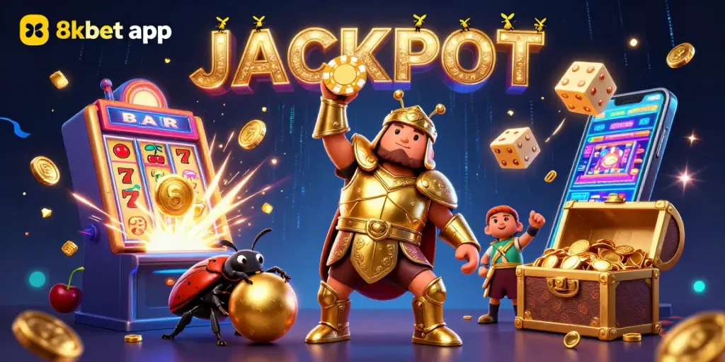 Play exciting games on the 8xbet app while winning poker chips with amazing jackpots.