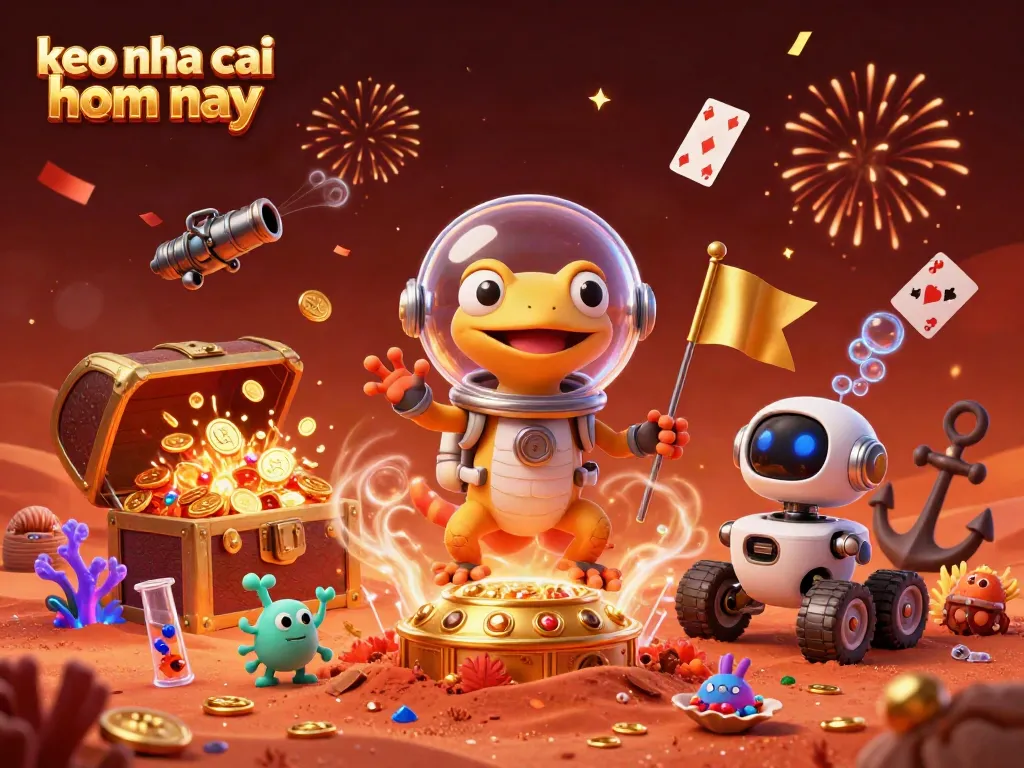 Experience keo nha cai hom nay with an exciting Martian casino adventure featuring gold and gems.