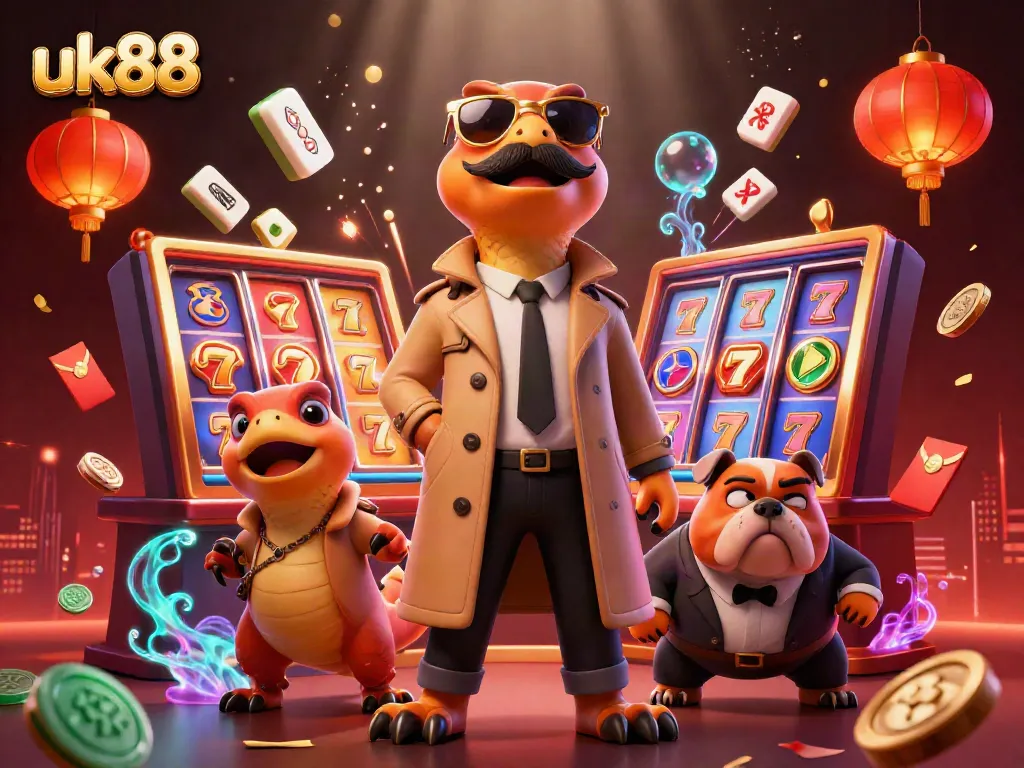 Engage in thrilling gameplay at uk88 while three raptors in disguise try to enter a VIP casino.