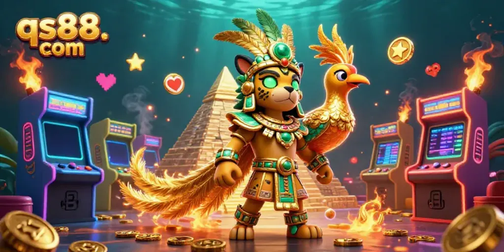 Experience the thrill of qs88. com's vibrant casino atmosphere with stunning characters and dynamic gaming elements.