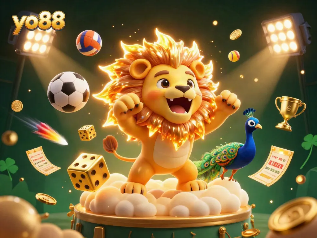 Experience thrilling gameplay at yo88 with vibrant 3D casino elements and dynamic action.
