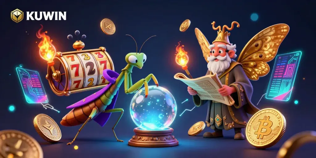 Experience thrilling fortune telling at KUWIN with mystical characters and vibrant casino elements.