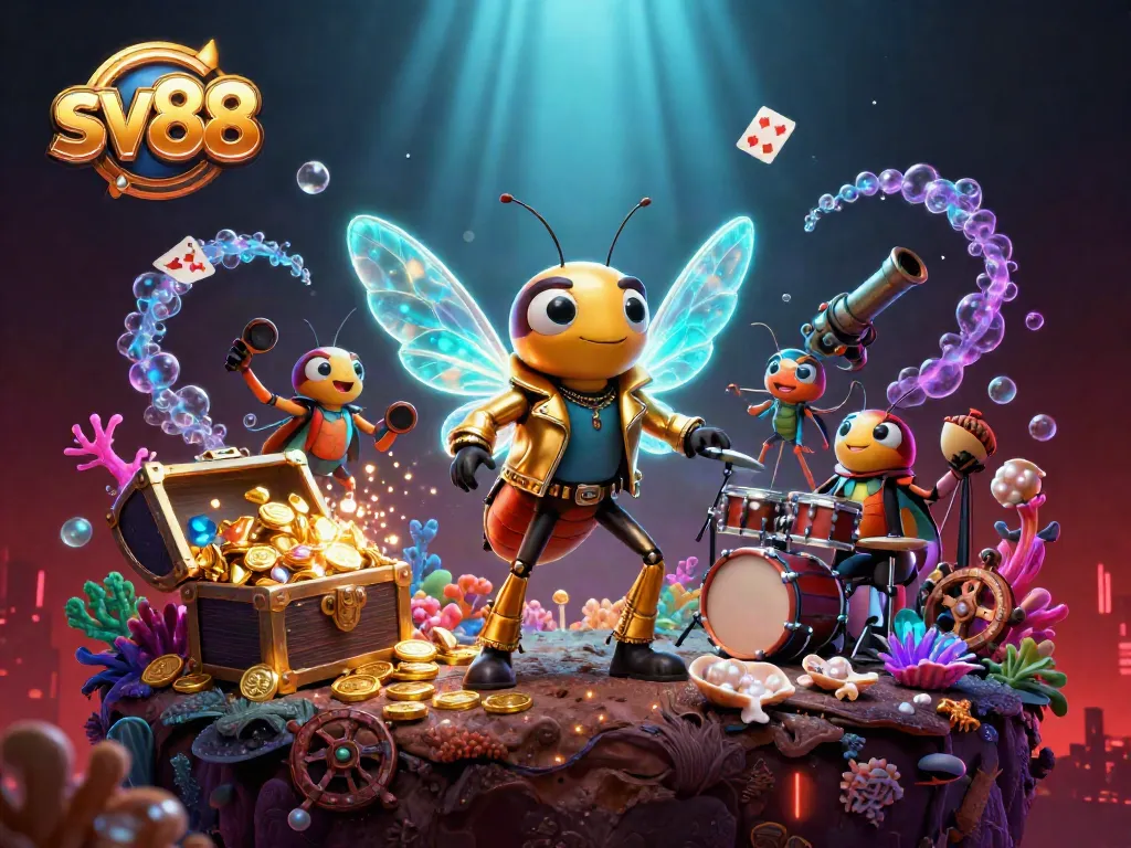 Experience the excitement of sv88 with vibrant casino elements and dynamic character action.
