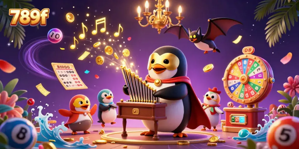 Engage in thrilling experiences with 789f, where cartoon characters and lively elements bring casino magic to life.