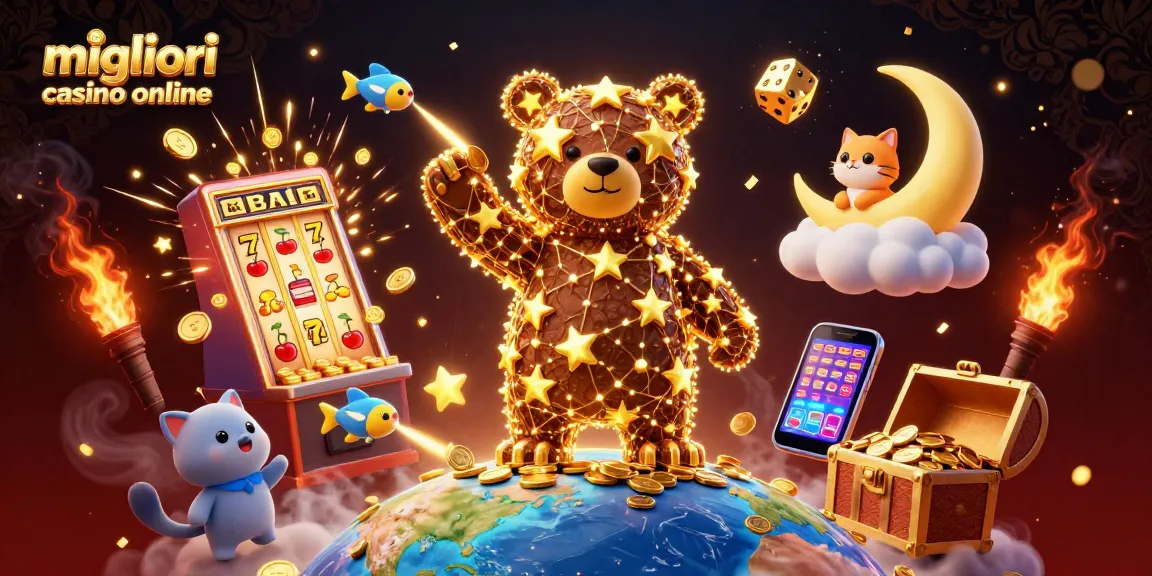 Gioca nei migliori casino online con bonus esplosivi, slot e divertenti personaggi!