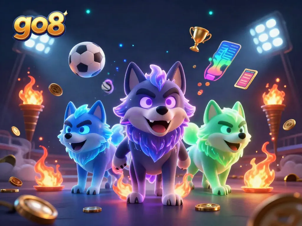 Experience thrilling betting action with GO8's immersive 3D casino world, featuring dynamic gameplay elements.