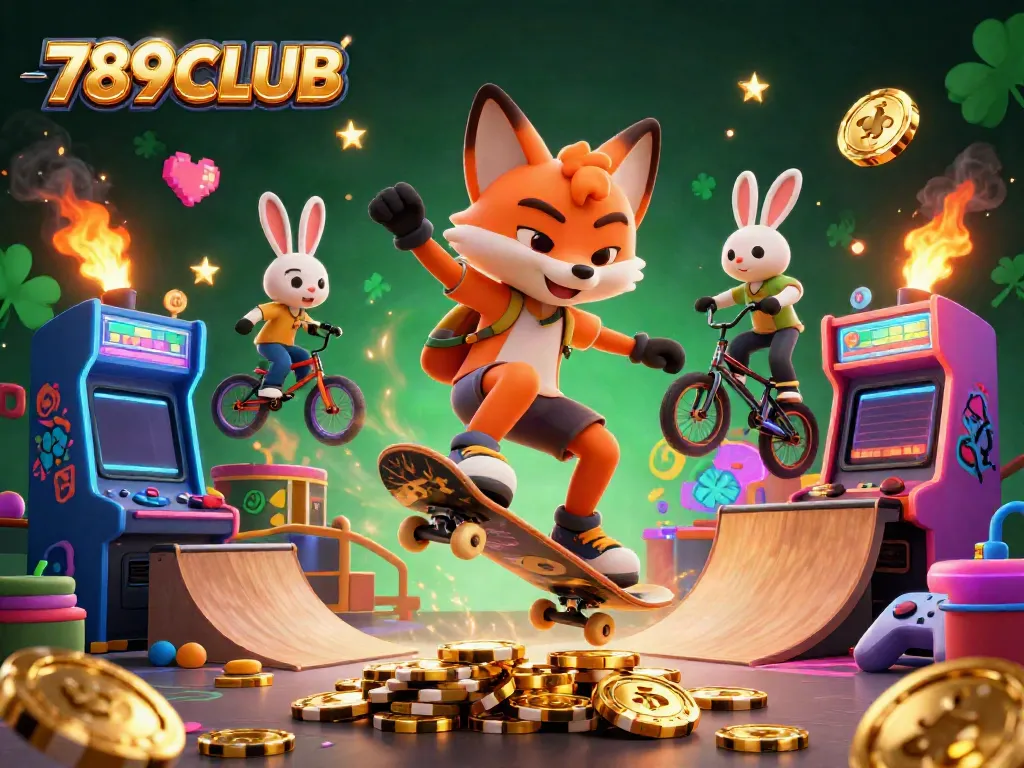 Experience the excitement of gaming at 789CLUB with vibrant characters and dynamic visuals.