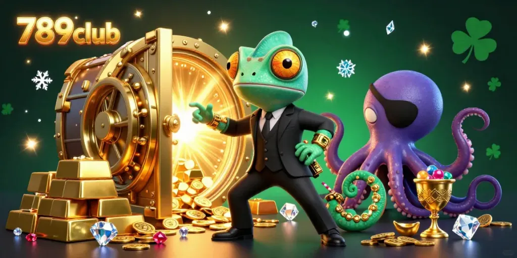 Engage in thrilling gameplay at 789club with a vibrant casino adventure featuring exotic characters and riches.