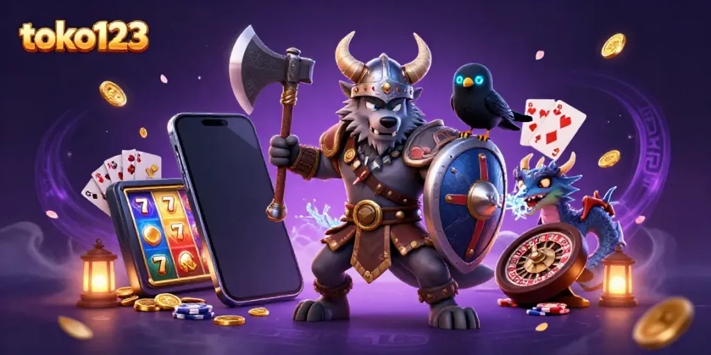 Spin the reels and win big with toko123's thrilling gaming adventure.