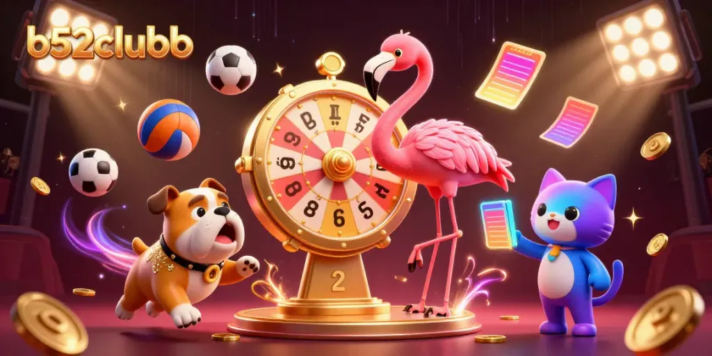 Win big with b52clubb featuring a dynamic game show scene and exciting prizes in the casino!