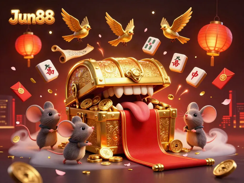 Experience the thrilling allure of Jun88 with enchanted treasures and a rich casino atmosphere.