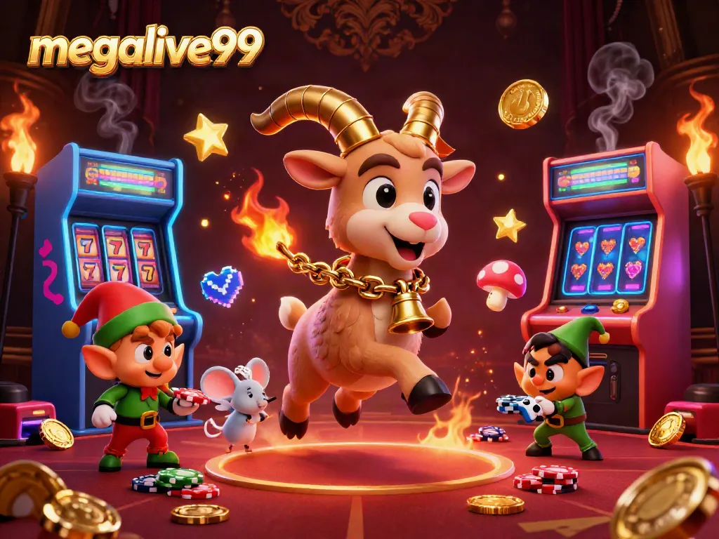 Pengalaman seru megalive99 dengan karakter unik di kasino mewah penuh detail