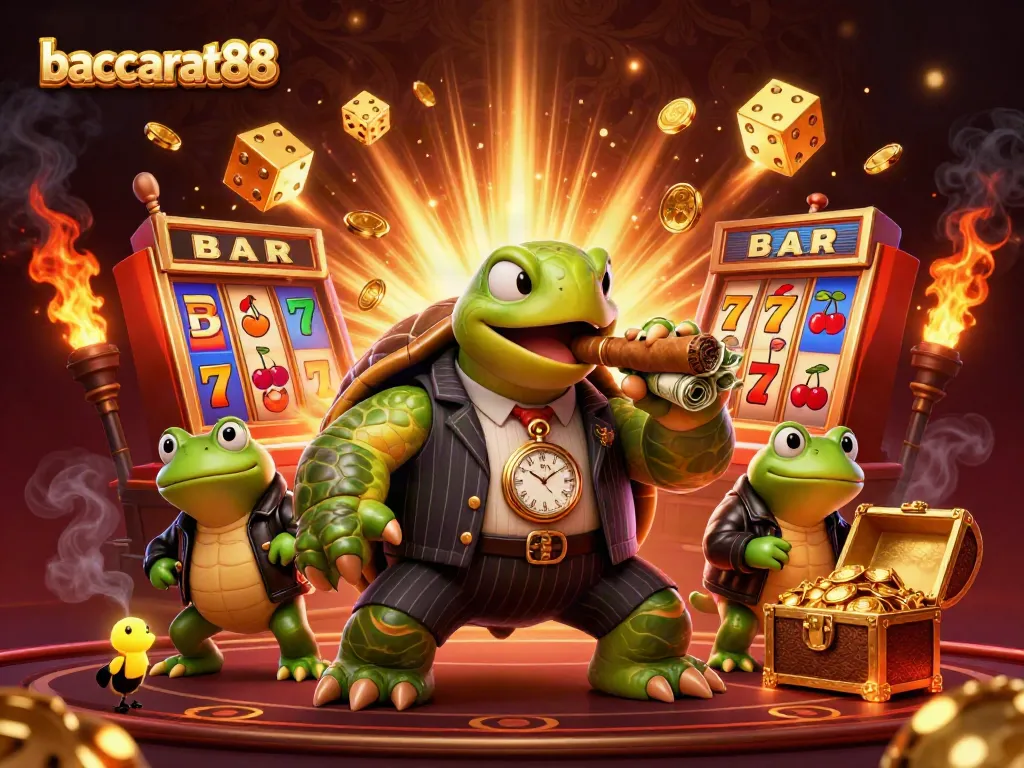 Experience thrilling gameplay at baccarat88 with vibrant action and iconic game elements.